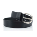 Ceinture noire en cuir "David"