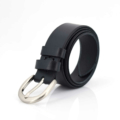 Ceinture noire en cuir "David"