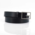 Ceinture en cuir noir "Alain"