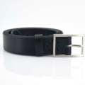 Ceinture en cuir noir "Alain"