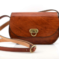 Sac en cuir couleur marron naturel - "Baume"